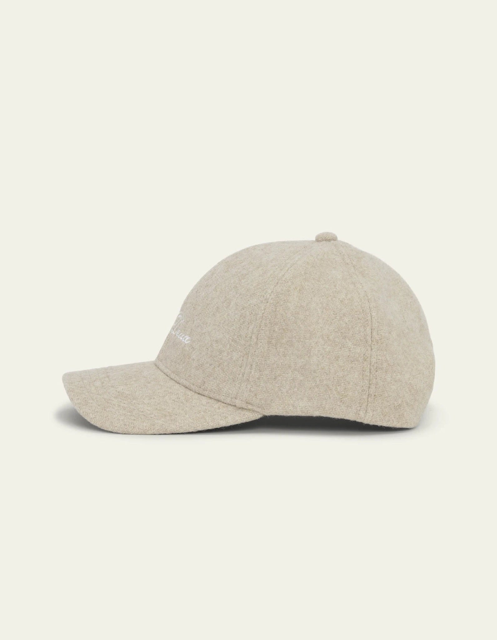 Signature Casquette en laine — Dark Sand — vue 4