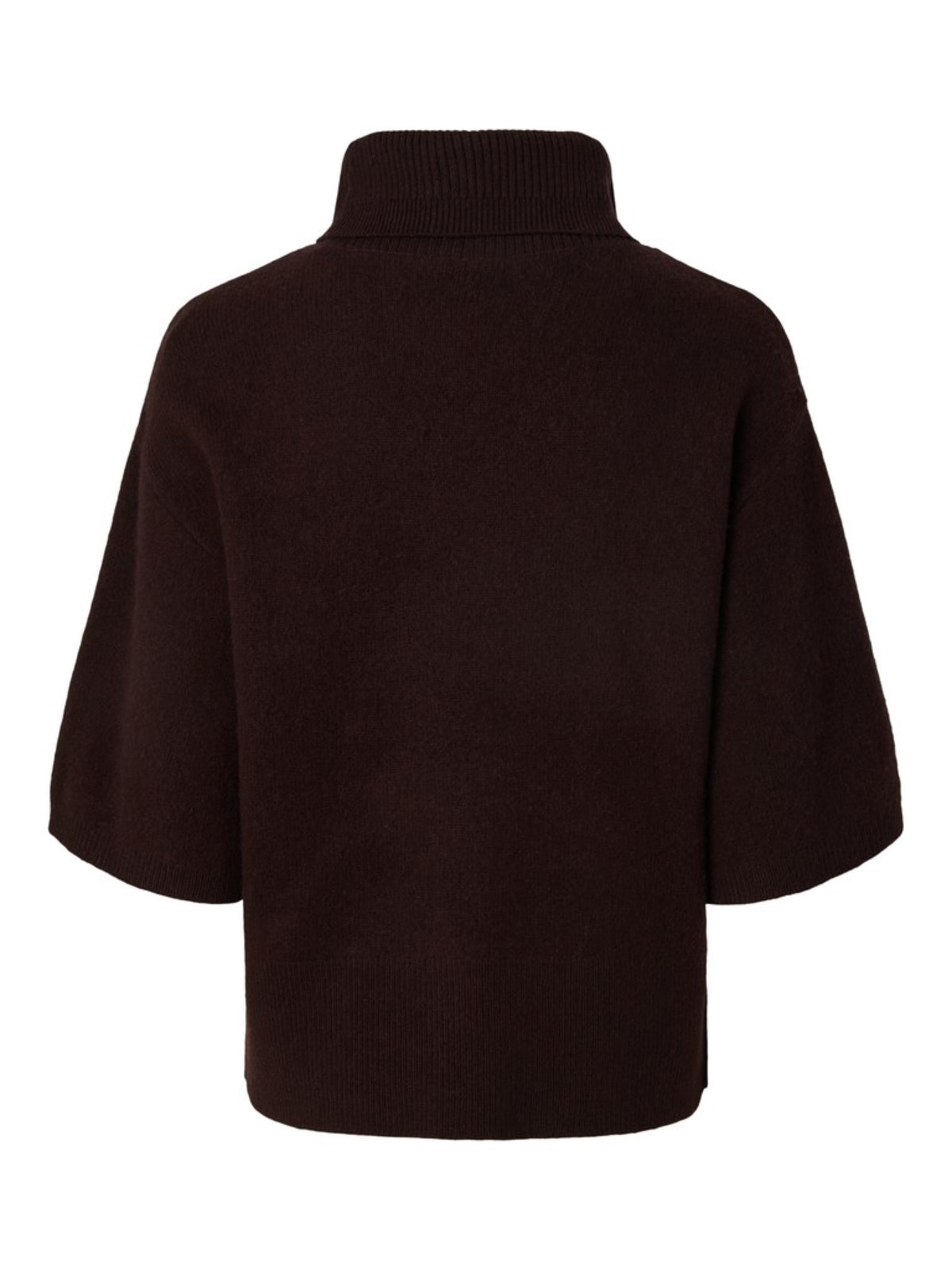 YAS EMILA Pull col roulé en laine — vue 13