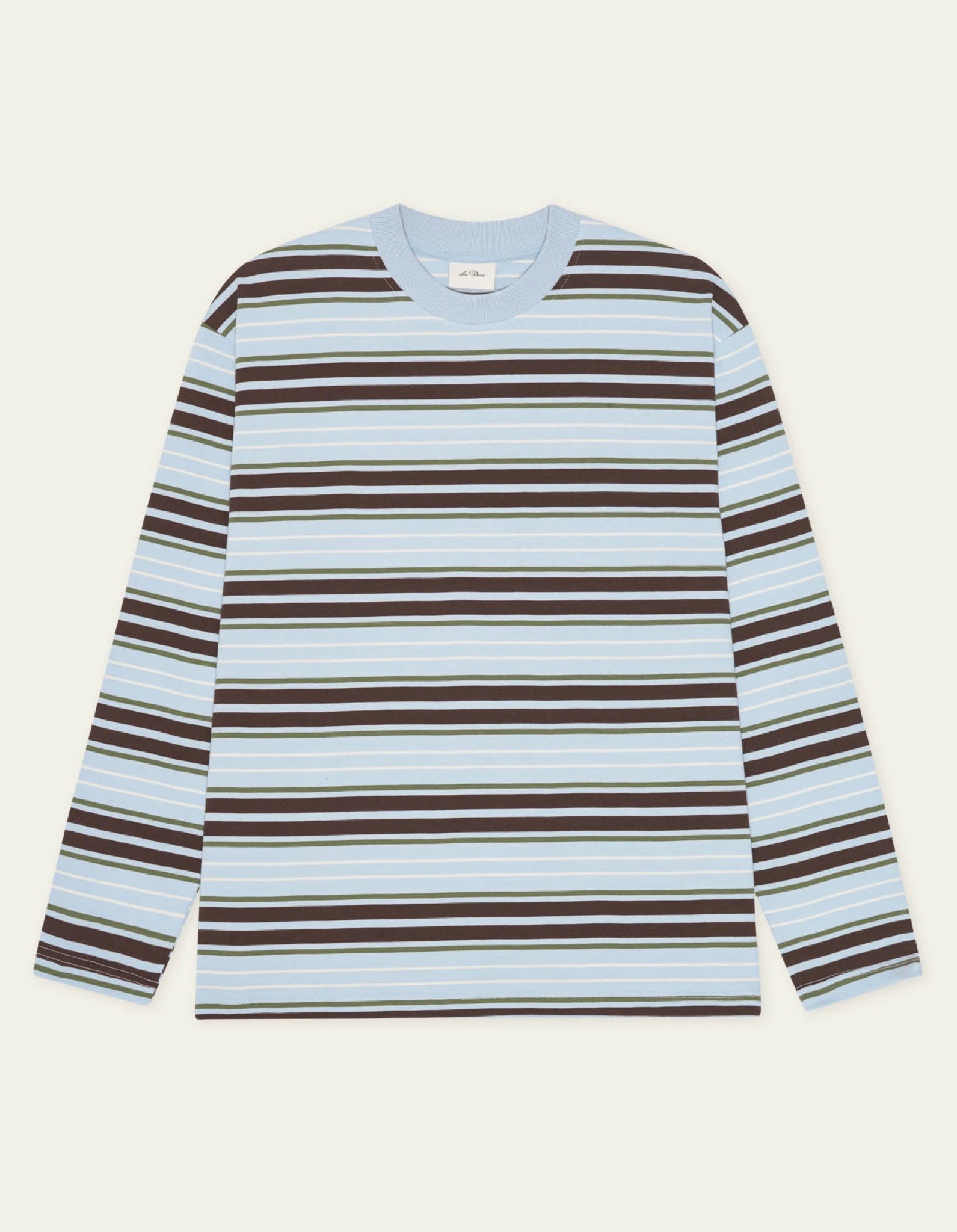 Stripe T-shirt manches longues — Skyway Blue — Les Deux