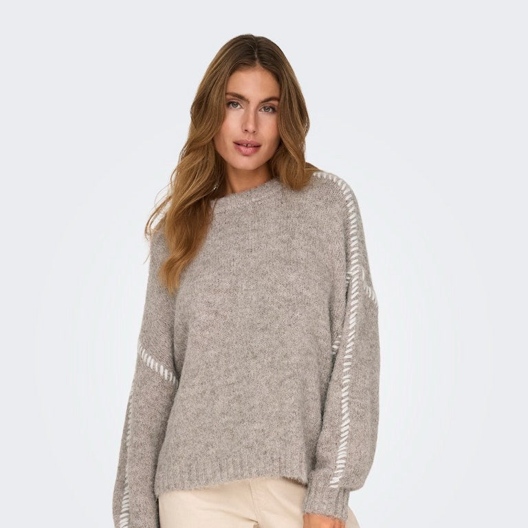JDYZOEY Pull En Laine Tricot Femme