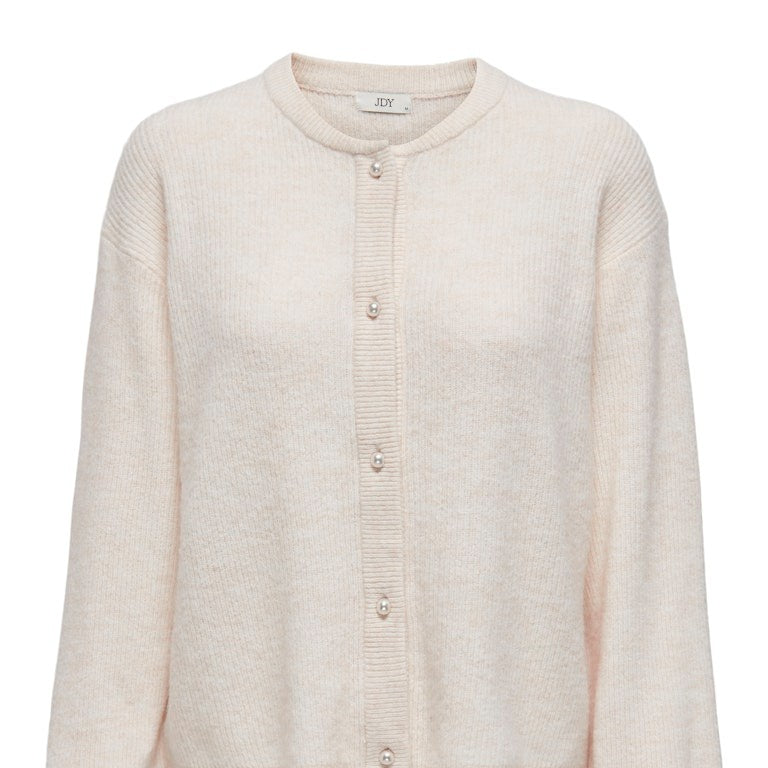 JDYLUMI Cardigan Femmes Col Rond Boutons