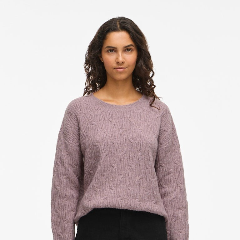 VILASSIA Pull Col Rond Laine Mérinos