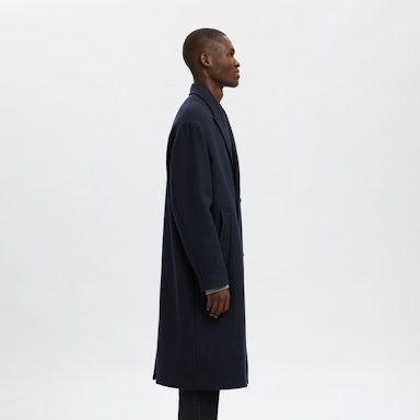 SLHsimon Manteau Homme Wool Recyclé
