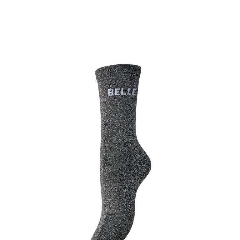 PCSOLIA Chaussettes Lurex Femmes Glitter