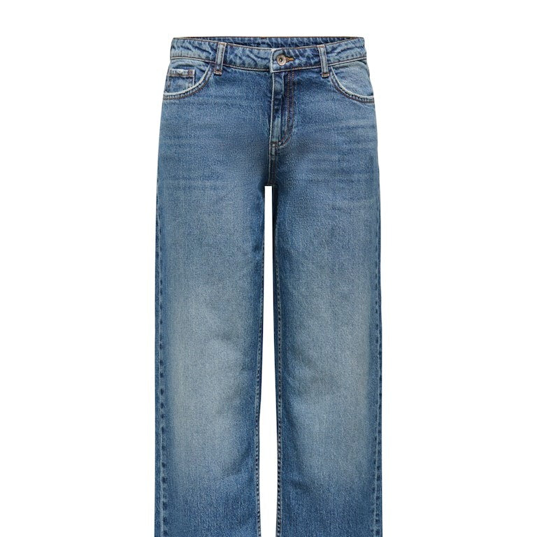 JDYKATIE Jeans Straight Femmes Bleu Denim