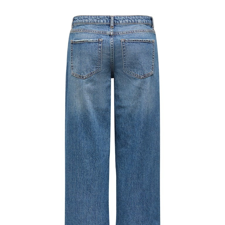 JDYKATIE Jeans Straight Femmes Bleu Denim