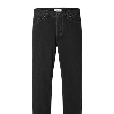 SLH196-STRAIGHT Jeans Droits Homme Coton