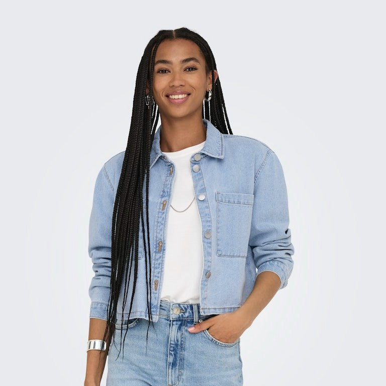 JDYMARLY Chemise Jean Oversize Femme