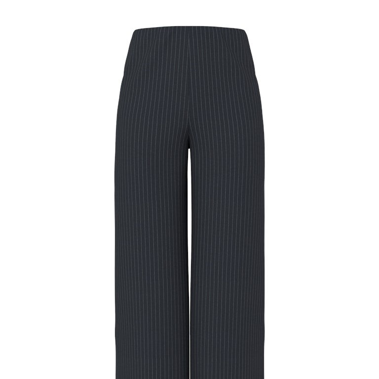 PCBIA Pantalon Large Taille Haute