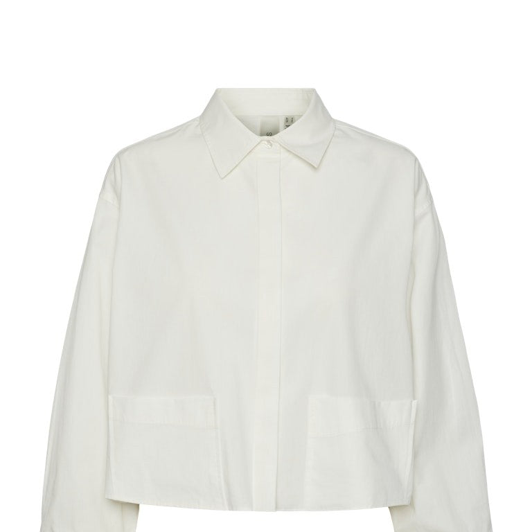 YASLEE Chemise Coton Bio Cropped