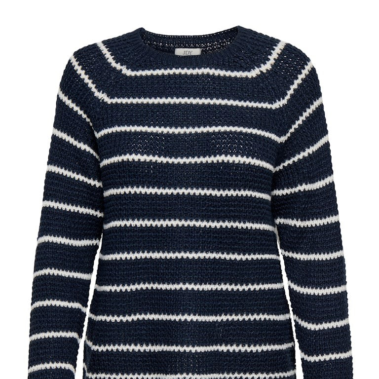 JDYELLEN Pull Ondulé Femmes Laine