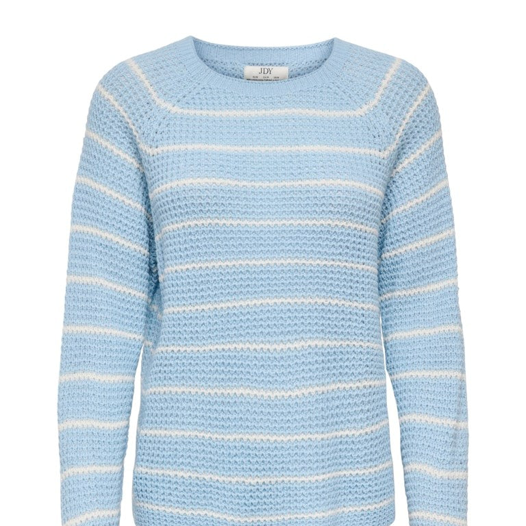 JDYELLEN Pull Ondulé Femmes Laine