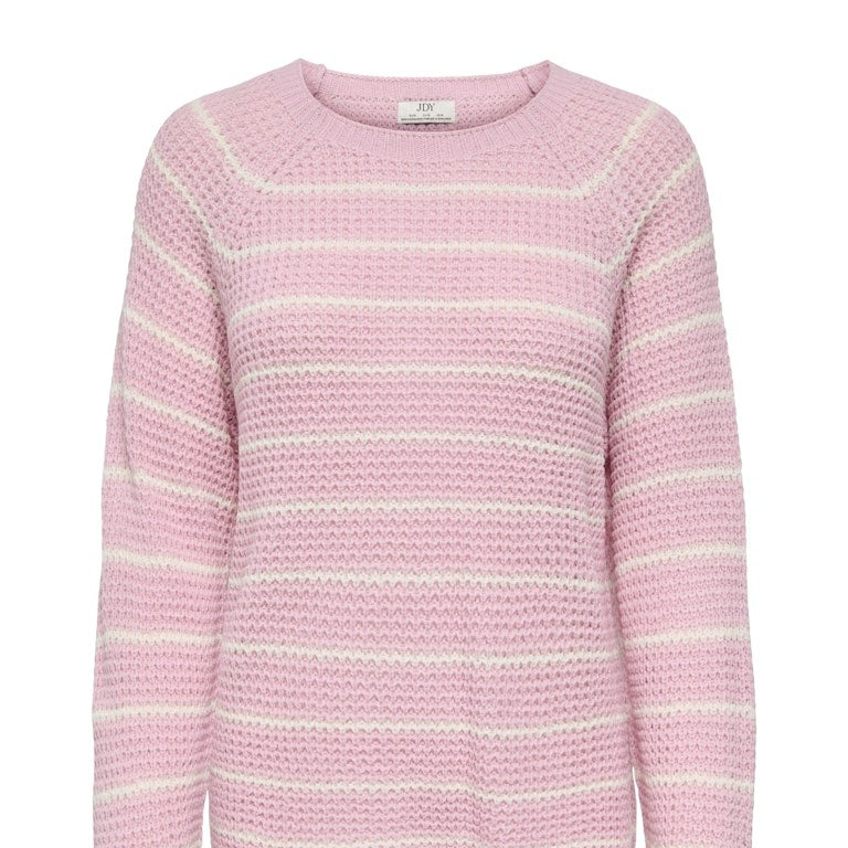 JDYELLEN Pull Ondulé Femmes Laine