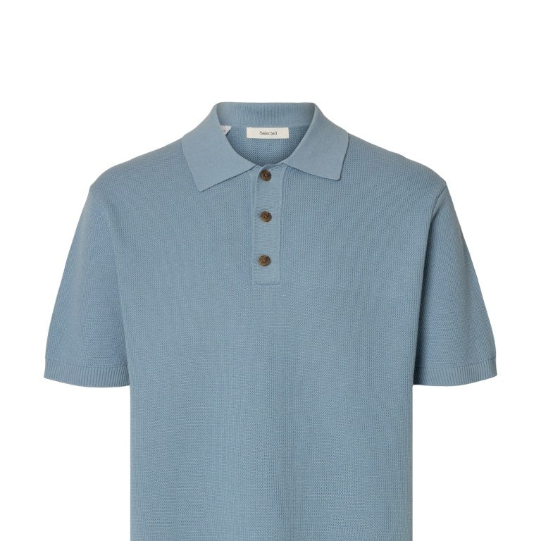 SLHDANE Polo Relaxé Coton Bio Hommes — Selected — vue 7 | Appart 17