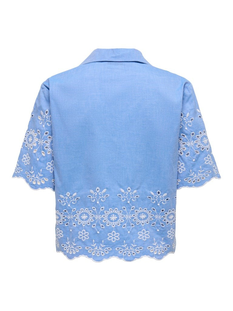 JDYMARINA Chemise Femmes Blanc Cotton — JDY — vue de face | Appart 17