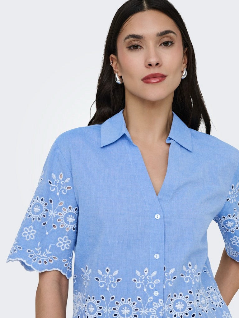 JDYMARINA Chemise Femmes Blanc Cotton — JDY — vue 7 | Appart 17