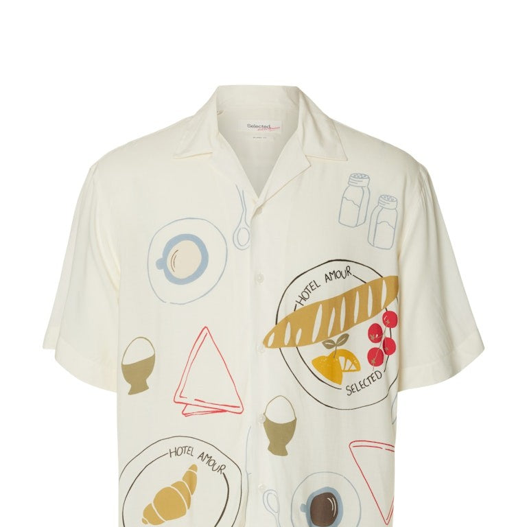 Selected Homme SLHRLXHOTEL Chemise Resort à Motif Print
