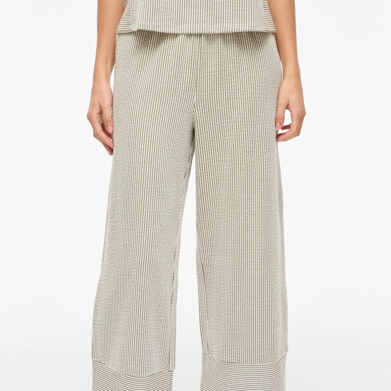 VISTRIPLO Pantalon Large Taille Haute — VILA | Appart 17 Bruxelles