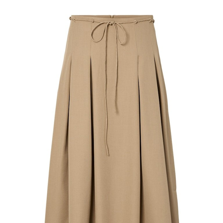 YASCAMIA Jupe Longue Ceinture Haut