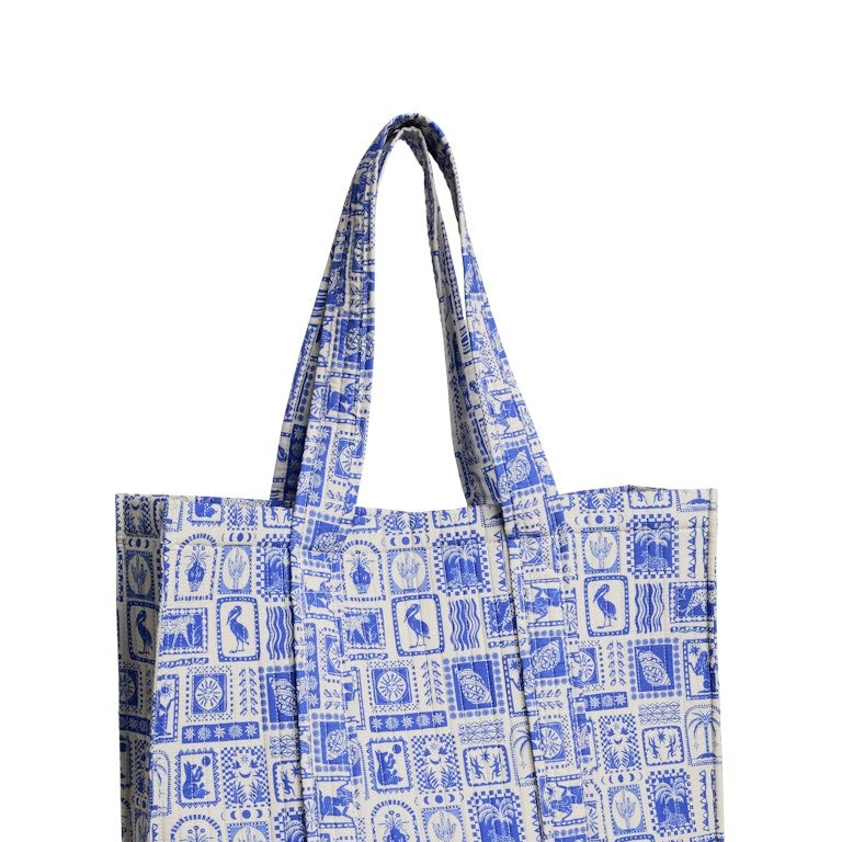 PCBIANCA Sac Shopper Fiable En Coton