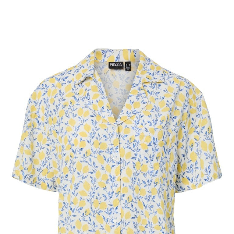 PCBARRI Chemise Casual Viscose Imprimé