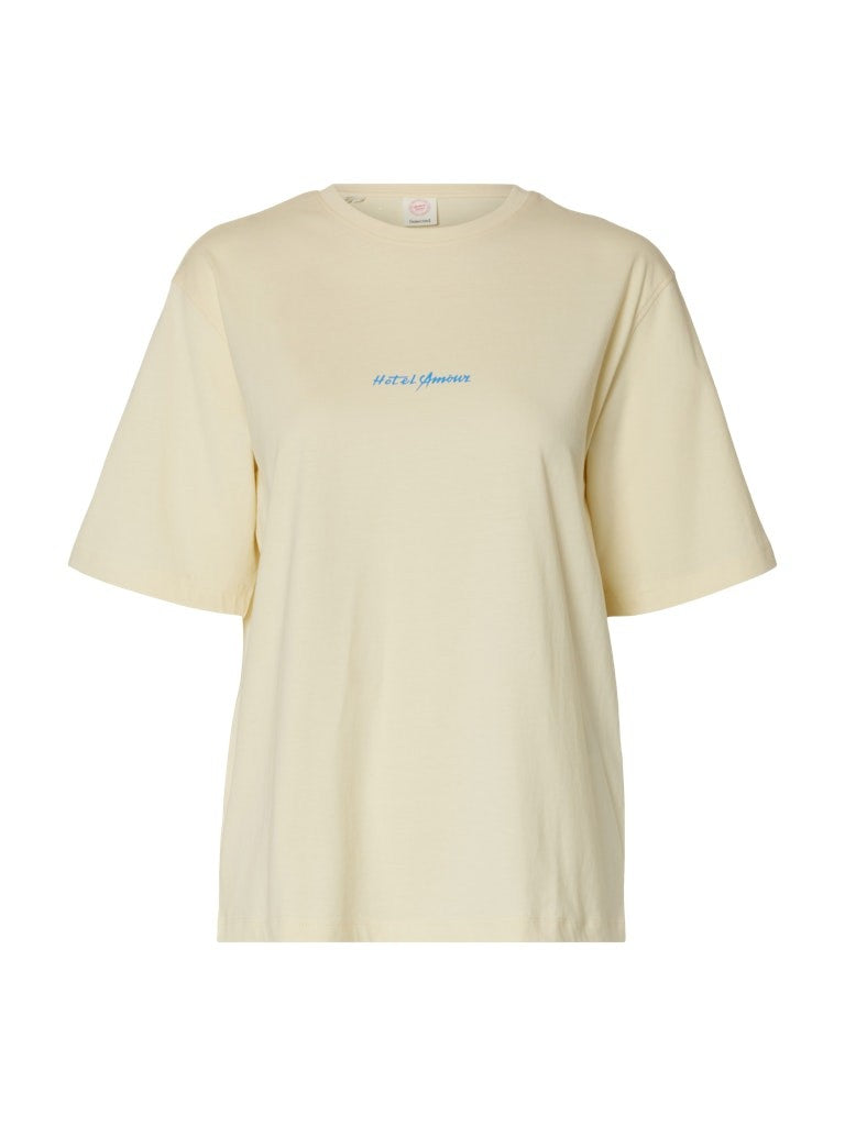 SLFREGULAR T-Shirt Femme Organic Cotton — Selected — vue 7 | Appart 17