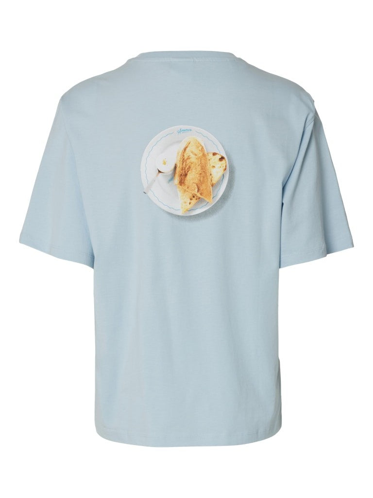 SLFREGULAR T-Shirt Femme Organic Cotton — Selected — vue 15 | Appart 17