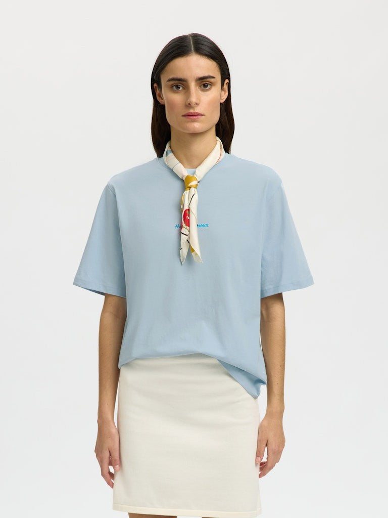 SLFREGULAR T-Shirt Femme Organic Cotton — Selected — vue 16 | Appart 17