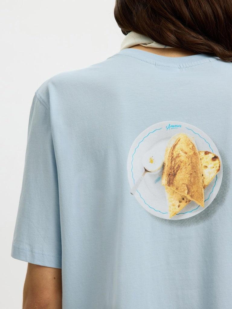 SLFREGULAR T-Shirt Femme Organic Cotton — Selected — vue 19 | Appart 17