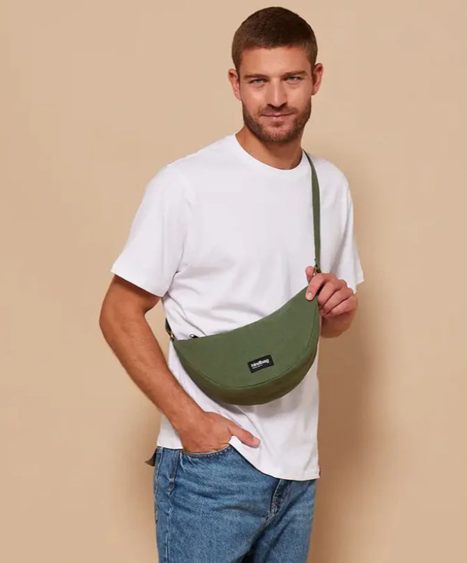 Sac Banane Andrea Olive Hindbag