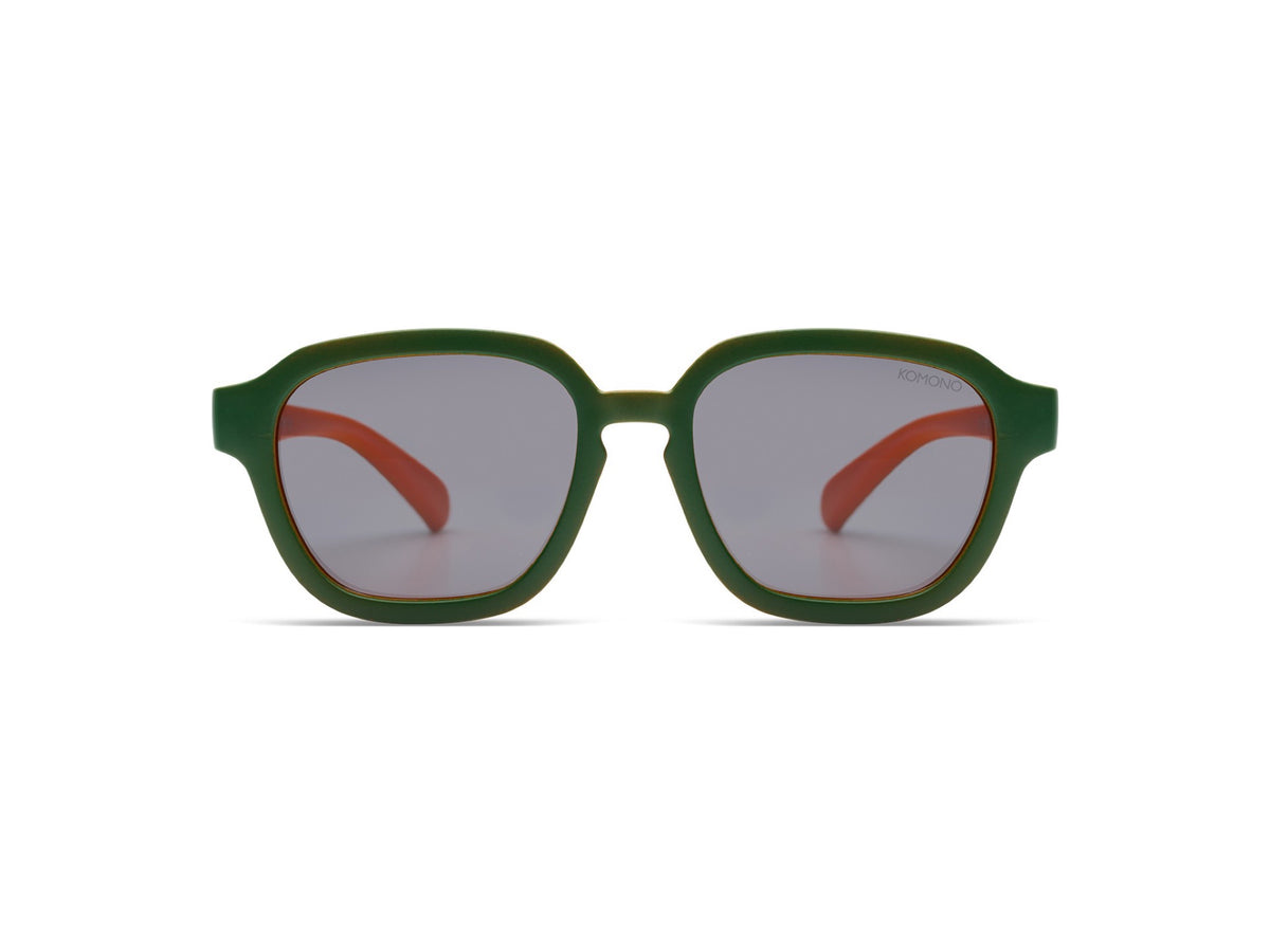 Lunettes de soleil enfant 3-5 ans Matty S — Komono — Froggy Twins — packshot | Appart 17 Bruxelles