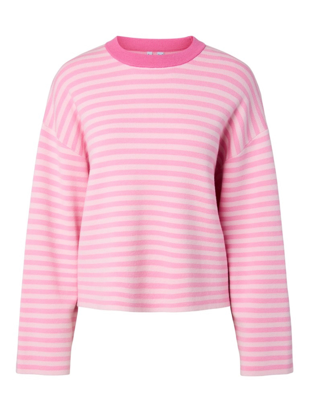 Pieces JASSY Pull en maille rayée col rond — vue 6