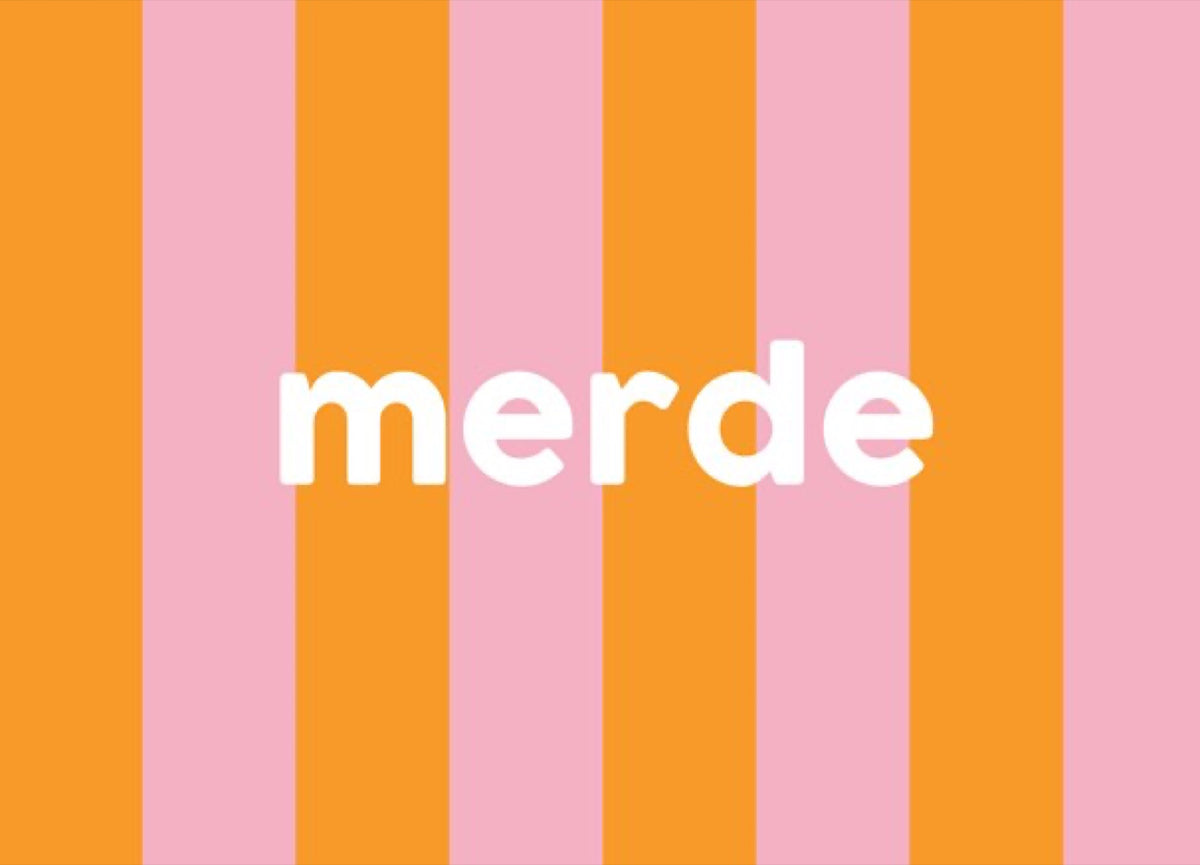 Félicie Aussi Carte animée 3D « Merde / t'es vieille » — Felicie Aussi — Merde / t'es vieille — photo produit | Appart 17 Bruxelles