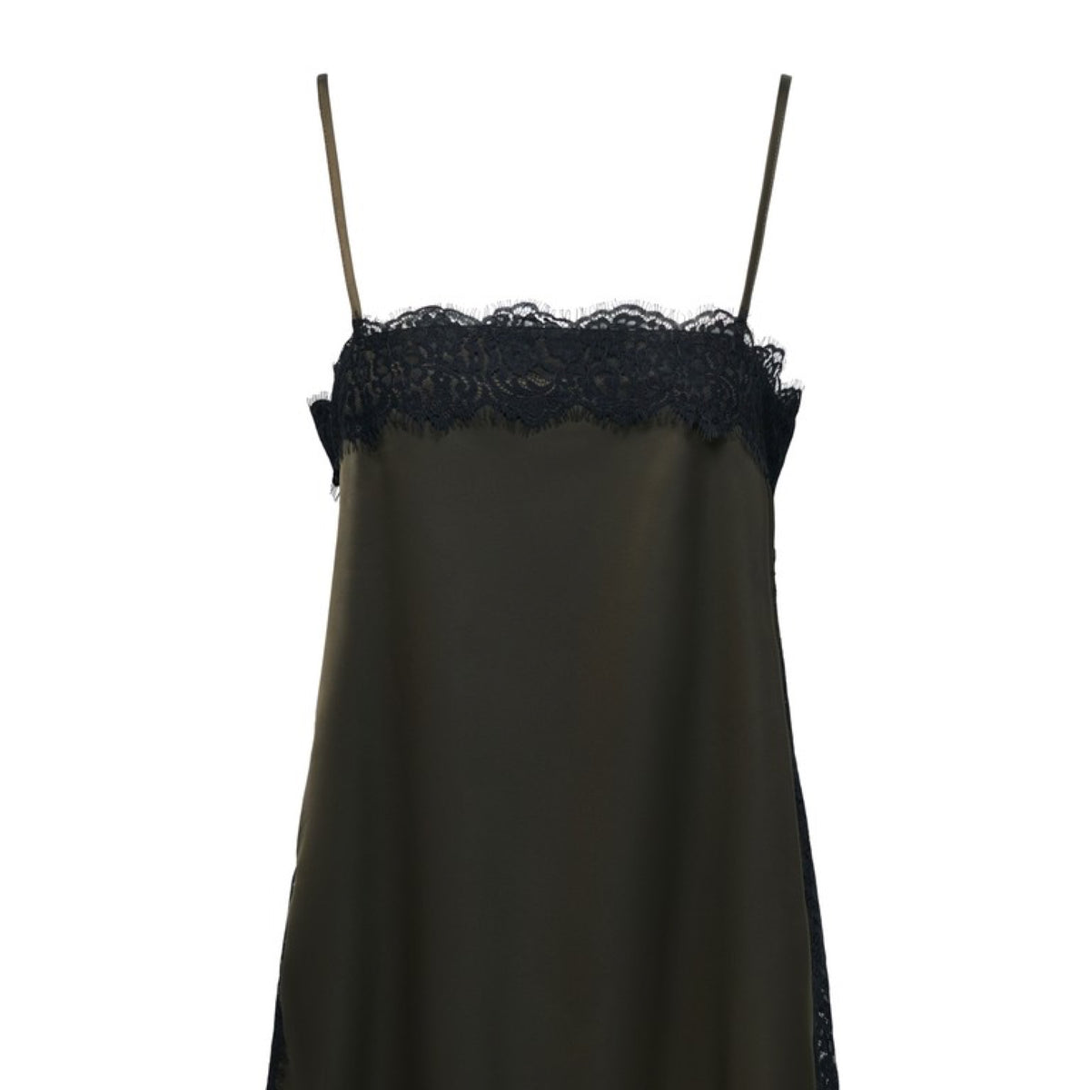 JDYALANA Caraco long satiné à bordures dentelle — JDY — Delicioso — packshot | Appart 17 Bruxelles