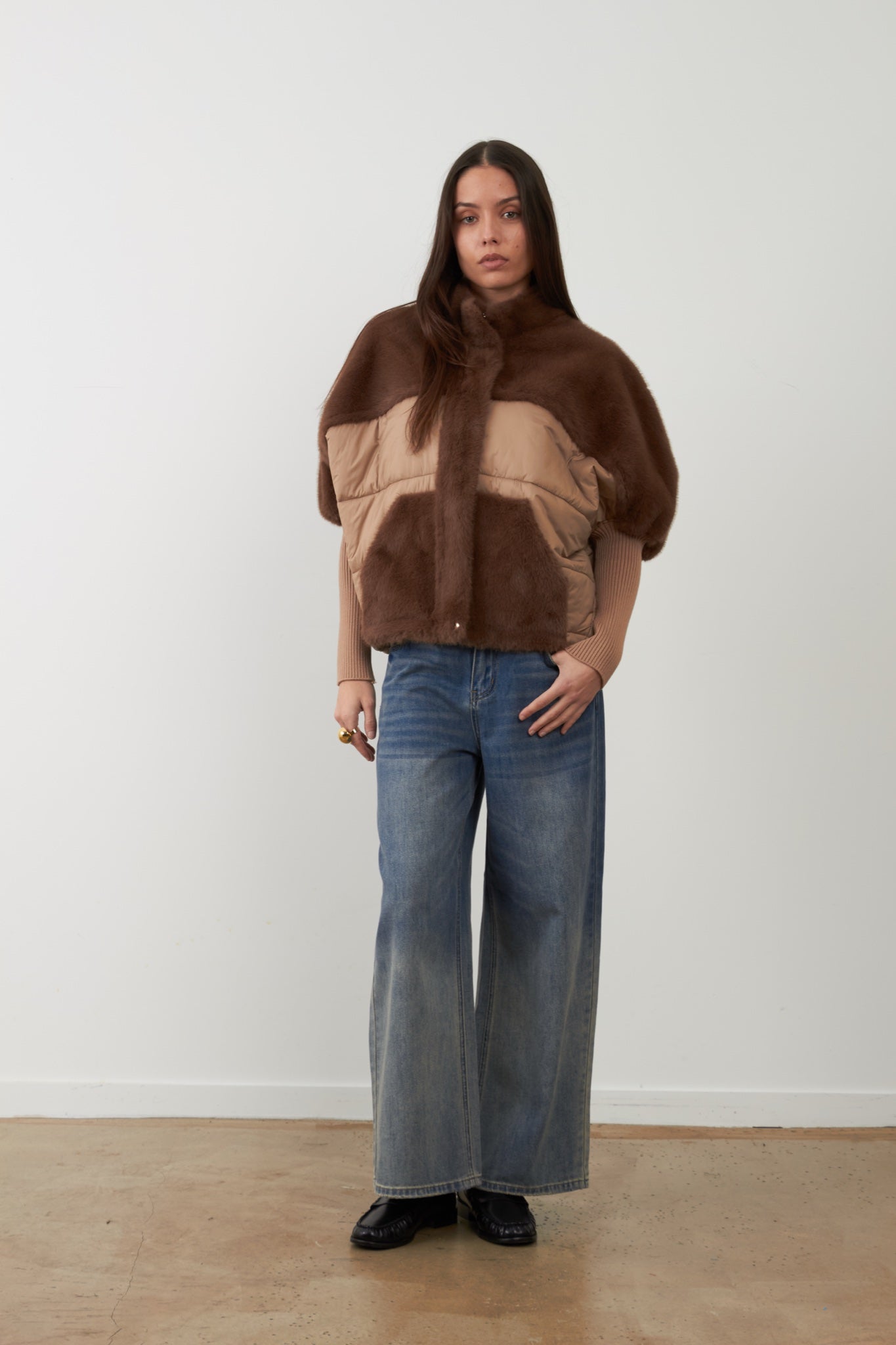 ZENIA Veste — Chocolat