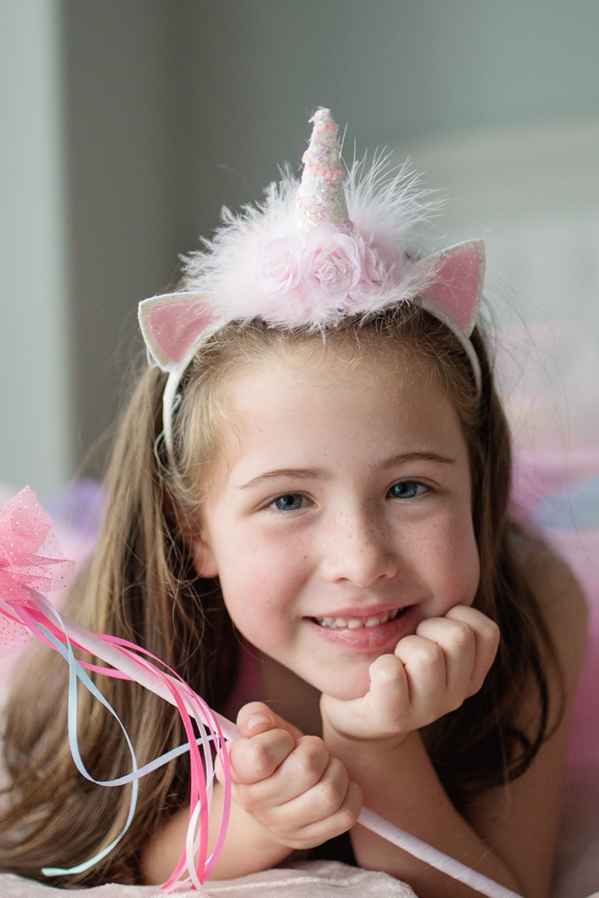 Serre-tête enfant licorne, sirène, étoiles ou diadème — Great Pretenders — Licorne — packshot | Appart 17 Bruxelles