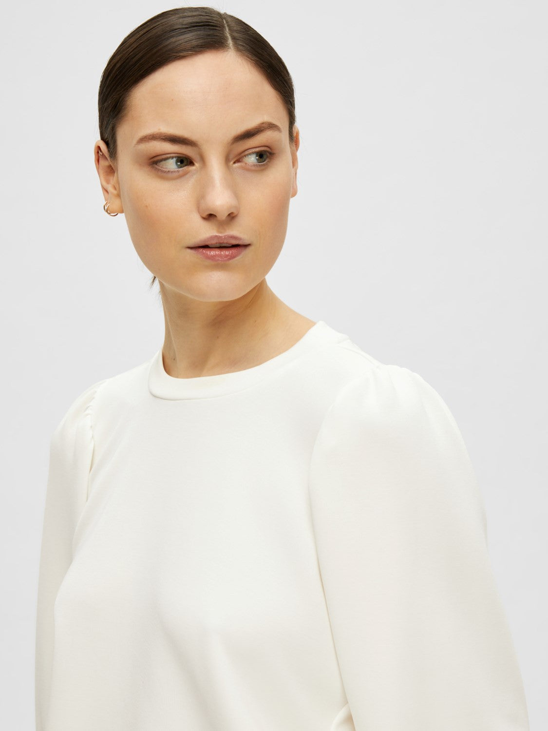 SLFTENNY 3/4 SWEAT TOP NOOS