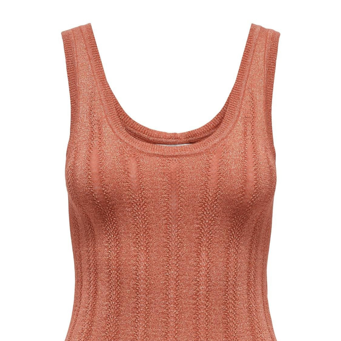JDYBEAUTY S/L GLITTER STRUC TOP KNT
