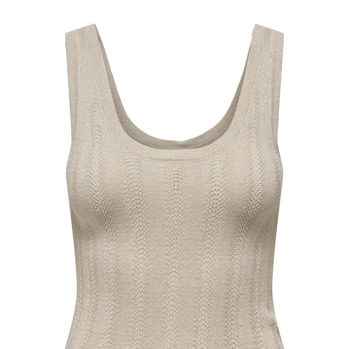 JDYBEAUTY S/L GLITTER STRUC TOP KNT