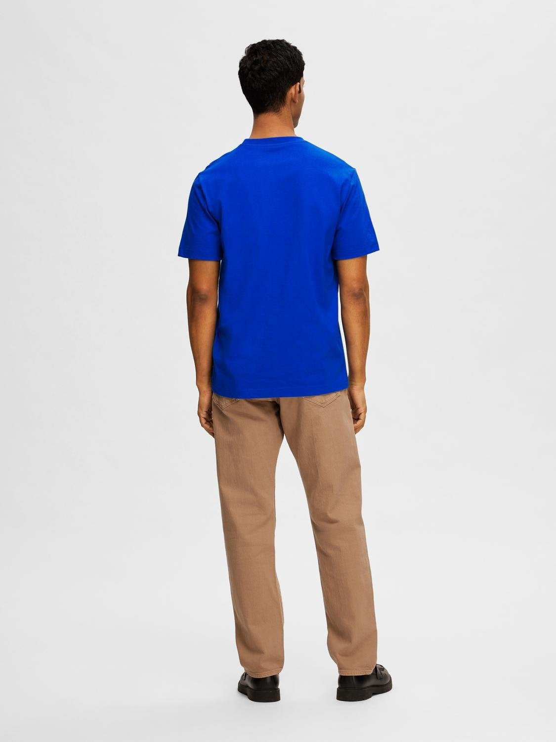 SLHGARLAND EMB SS O-NECK TEE