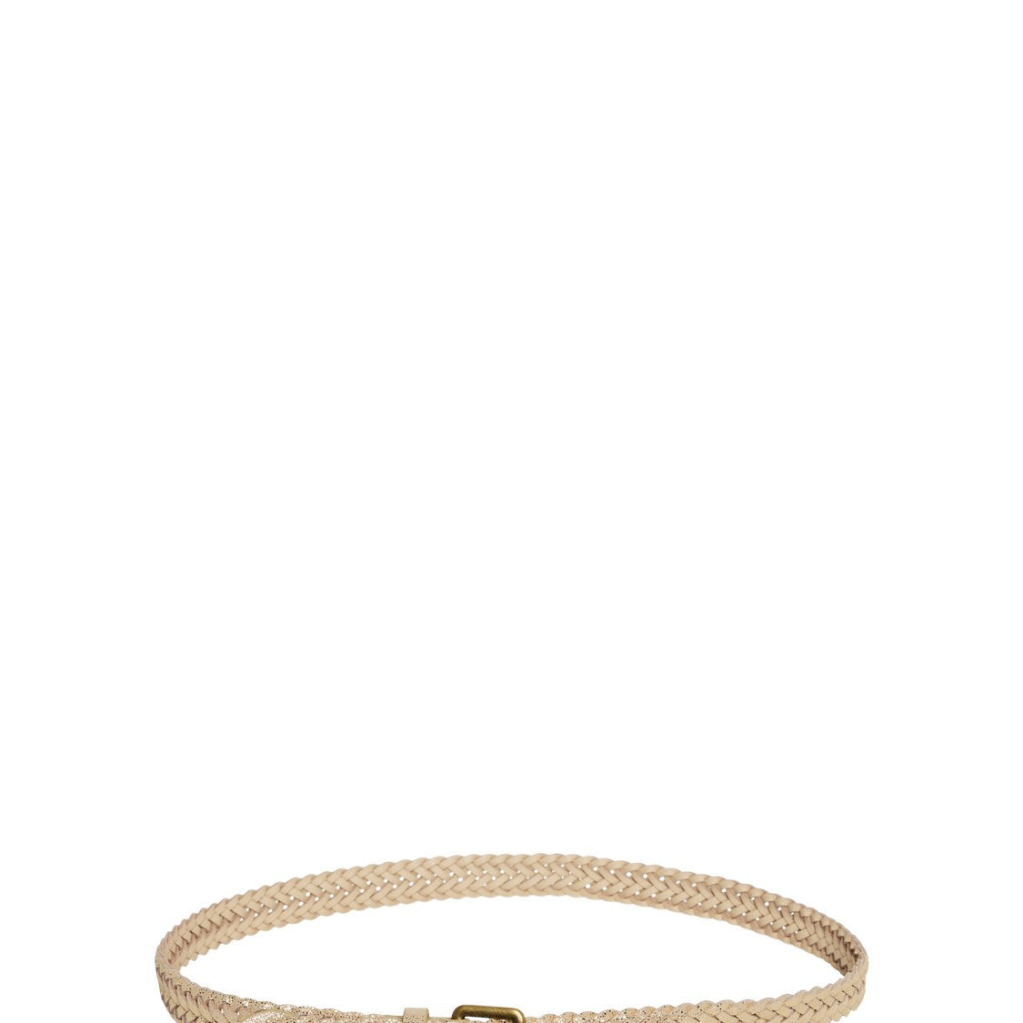 PCAKISS SUEDE BRAIDED JEANS BELT — Pieces — vue de face | Appart 17