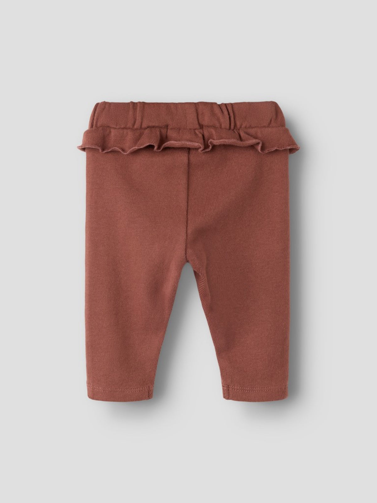 NBFTHORO Pantalon à volant bébé fille — Lil' Atelier — Mahogany — autre vue 2 | Appart 17 Bruxelles