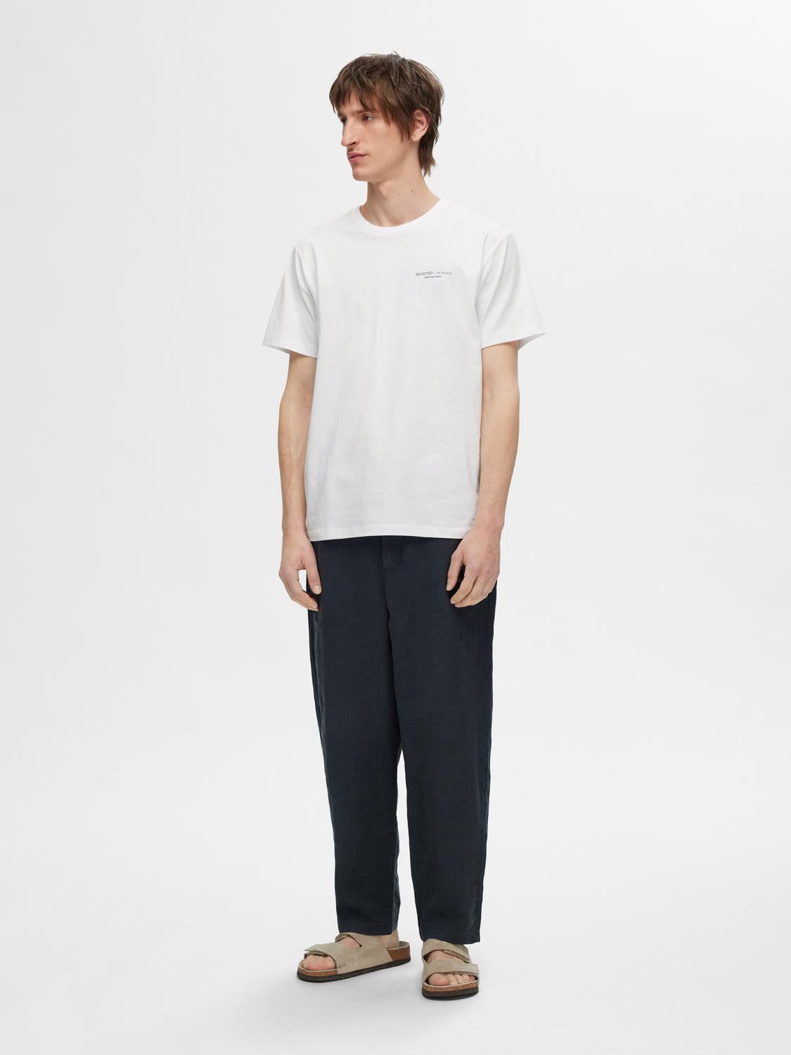 SLHREG-HENRY SS PRINT TEE FT