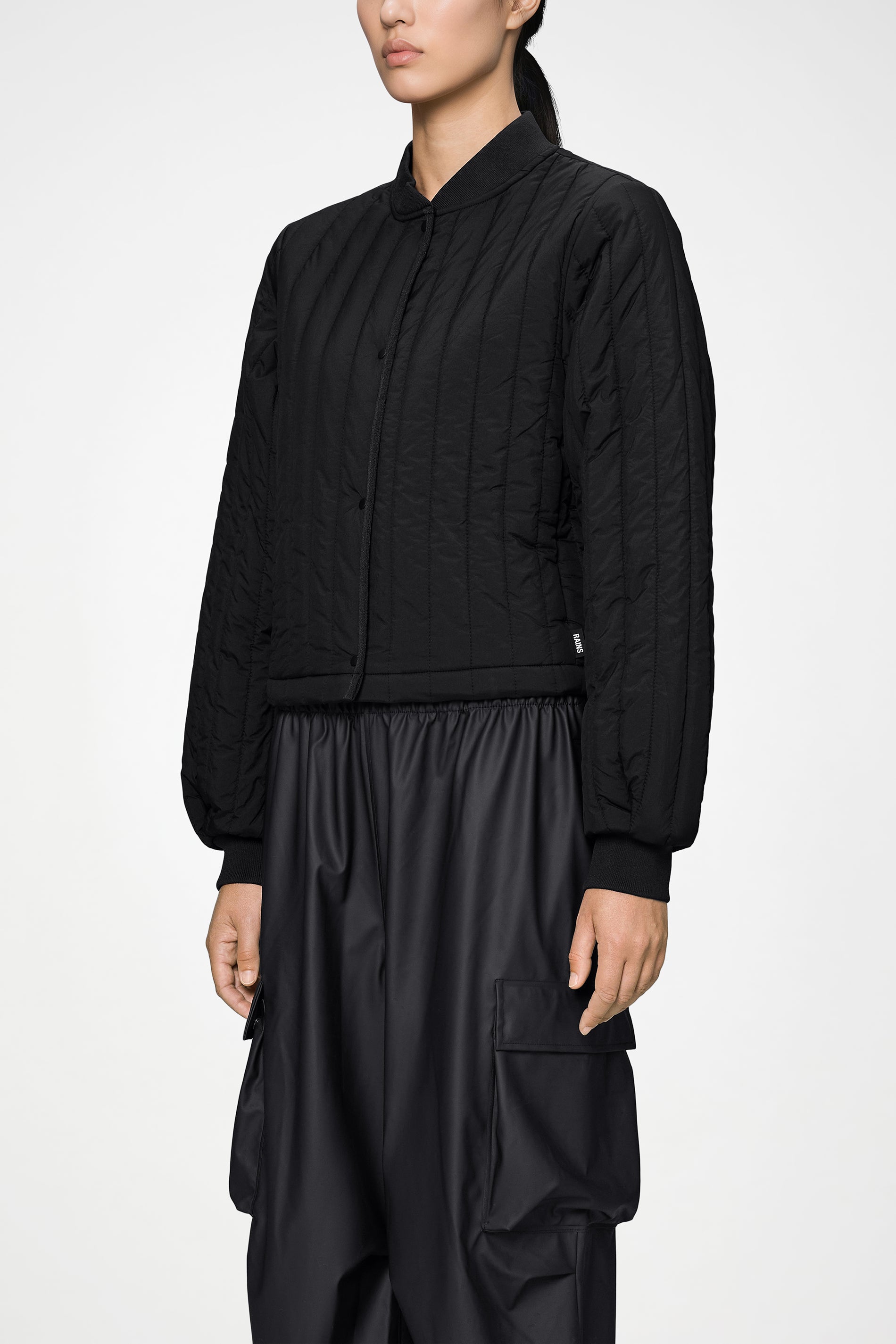 Rains Banja Liner Bomber Jacket T1 matelassé unisex