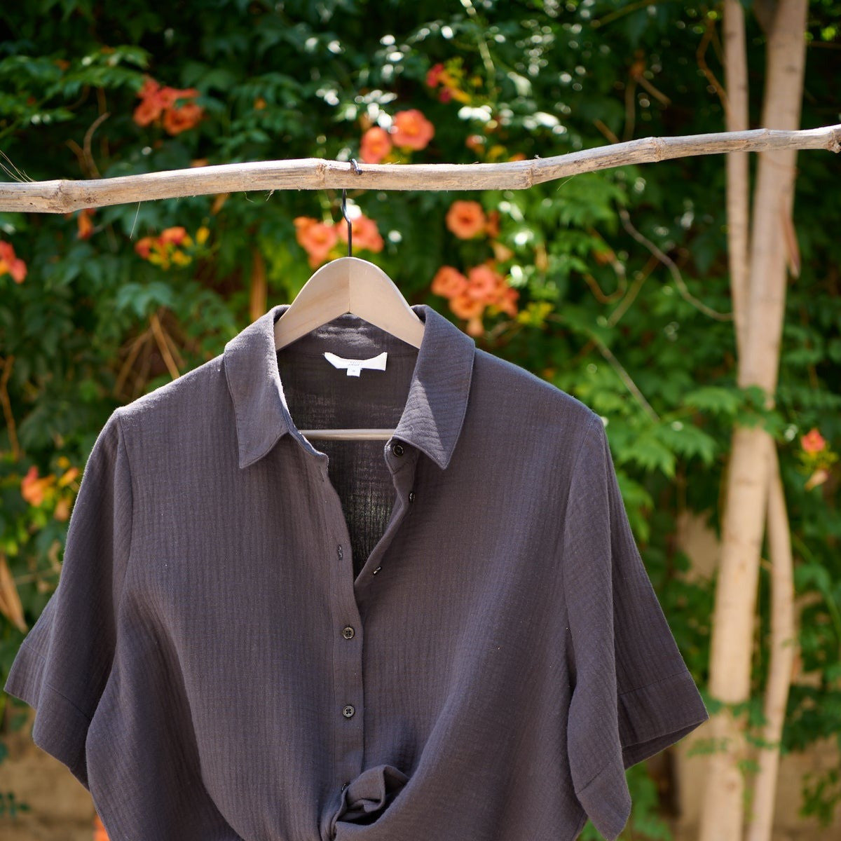 Chemise CLARA gaze de coton