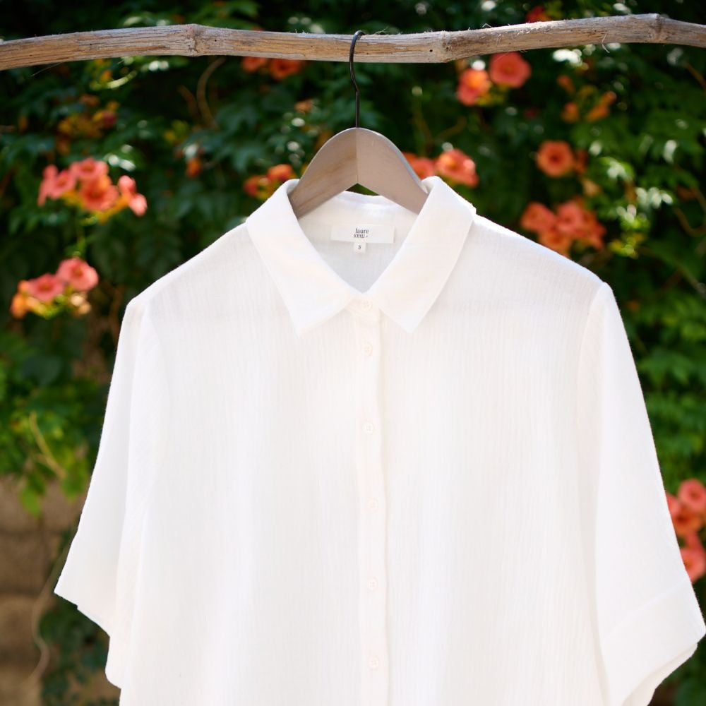 Chemise CLARA gaze de coton