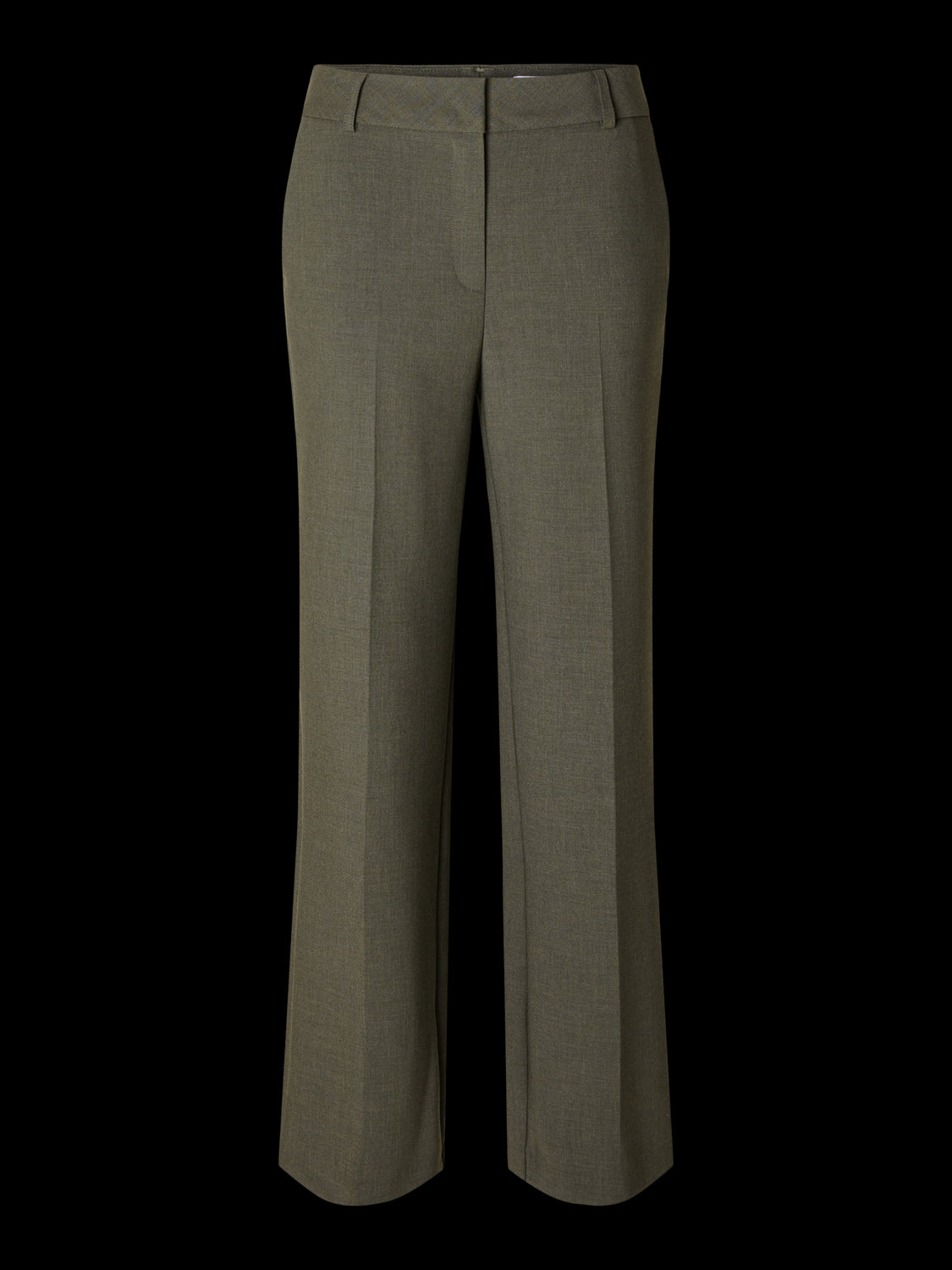 SLFRITA MW WIDE PANT MEL NOOS