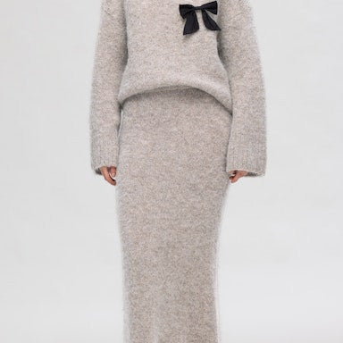 SLFGABELLA HW MIDI KNIT SKIRT