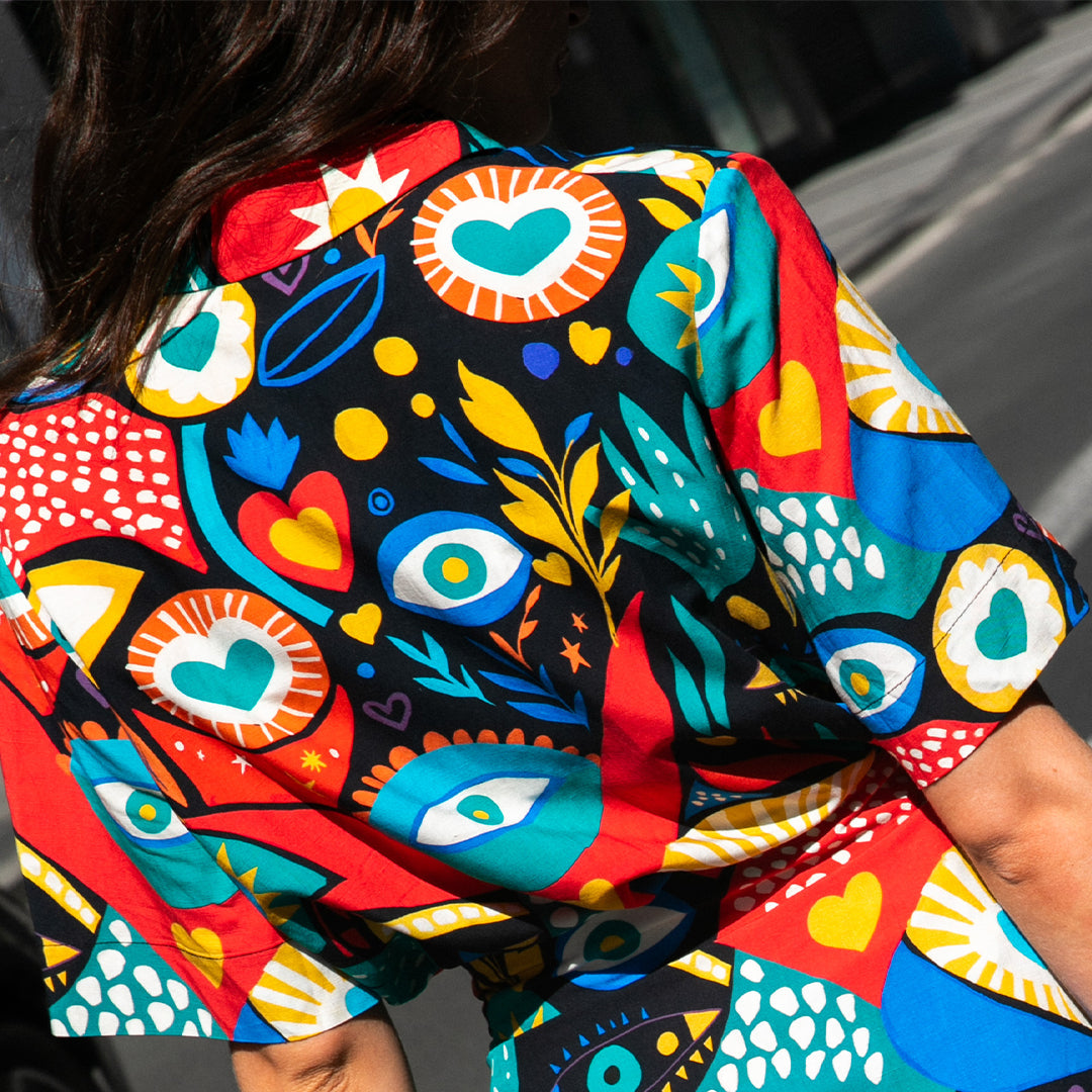 chemise-clara-imprime-lucky-eye Lucky Eye