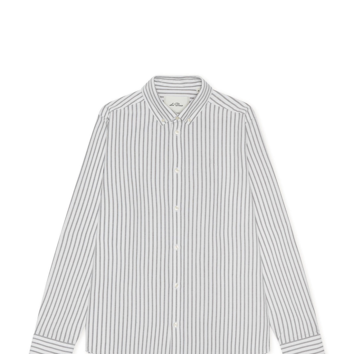 Stripe Oxford Chemise oxford à rayures — Les Deux — White — packshot | Appart 17 Bruxelles